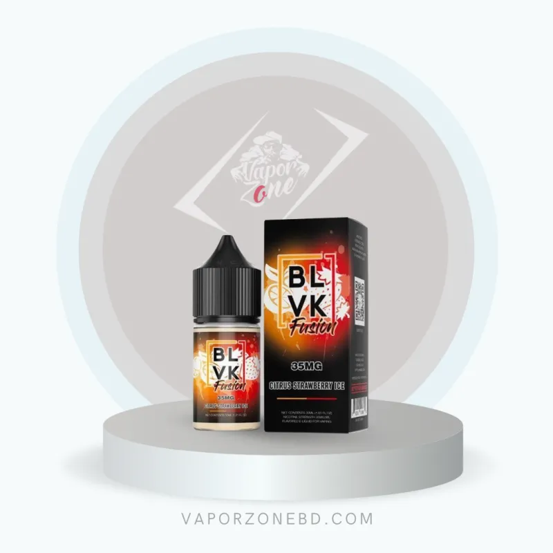 Citrus Strawberry Ice by BLVK Fusion NicSalt
